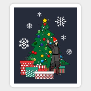 Amon Around The Christmas Tree Avatar Sticker
